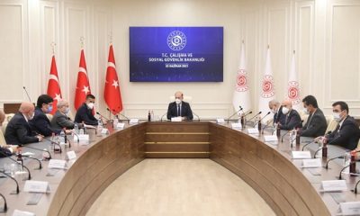 Bakan Bilgin, TİSK Yönetim Kurulu Üyelerini Kabul Etti