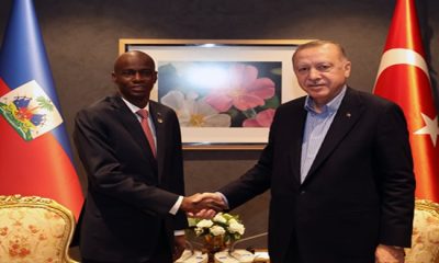 Cumhurbaşkanı Erdoğan, Haiti Cumhurbaşkanı Moise ile görüştü