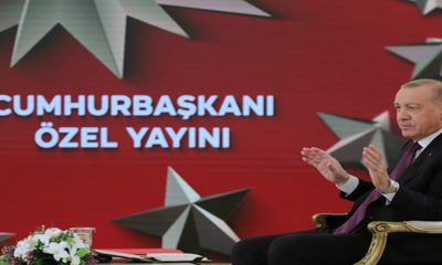 Cumhurbaşkanı Erdoğan, TRT özel yayınına katıldı