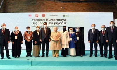 Emine Erdoğan, ROKETSAN Sıfır Atık Projesi Lansmanı programına katıldı