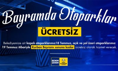 Büyükşehir Otoparkları Kurban Bayramında Ücretsiz Hizmet Verecek