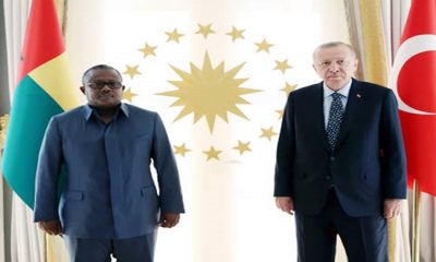 Cumhurbaşkanı Erdoğan, Gine Bissau Cumhurbaşkanı Embalo ile görüştü