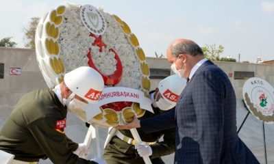 Cumhurbaşkanı Ersin Tatar, Beyarmudu şehitleri anma törenine katıldı