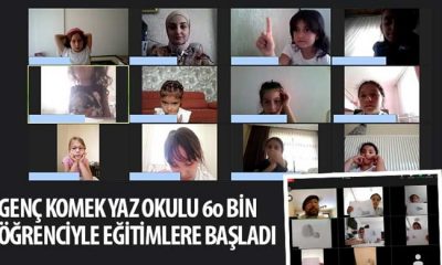 Genç KOMEK Yaz Okulu 60 Bin Öğrenciyle Eğitimlere Başladı