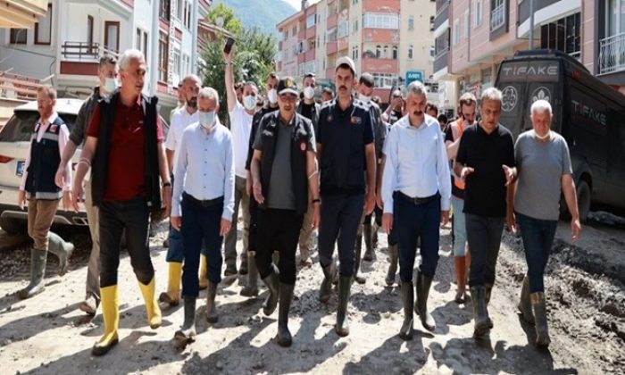 BAKAN KURUM, İNCELEMELERİNİ BAKAN DÖNMEZ İLE BİRLİKTE SÜRDÜRDÜ