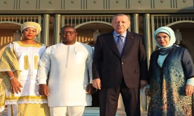 Cumhurbaşkanı Erdoğan, Sierra Leone Cumhurbaşkanı Bio ile görüştü