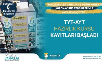 HALİLİYE’DE TYT-AYT KURSU KAYITLARI BAŞLADI