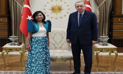 Filipinler büyükelçisinden güven mektubu