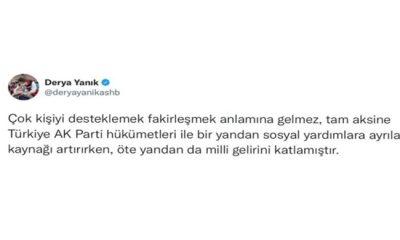 Sosyal devlet olmanın gereğini yerine getirmeye devam edeceğiz