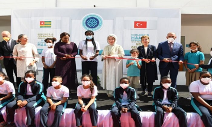 Emine Erdoğan, Togo’da Türkiye Maarif Vakfı Eğitim Kampüsü’nün açılışına katıldı