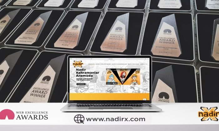 Nadir-X projesine ‘Web Excellence Awards’tan ‘mükemmellik’ ödülü!