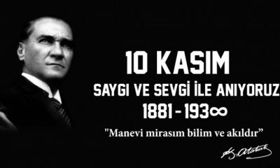 MEHMET DANAOĞLU `NDAN 10 KASIM MESAJI