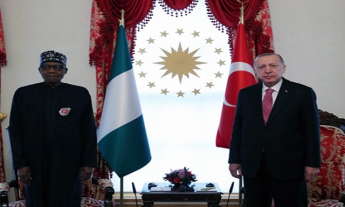 Cumhurbaşkanı Erdoğan, Nijerya Cumhurbaşkanı Buhari ile görüştü