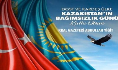 Kazakistan Cumhuriyeti’nin 30. Bağımsızlık yıldönümü kutlu olsun