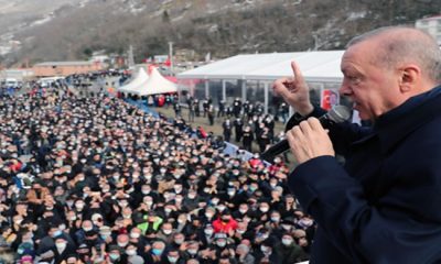 Cumhurbaşkanı Erdoğan, Dereli-Doğankent Afet Konutları, İşyerleri ve Altyapı Yatırımları Açılış Töreni’ne katıldı