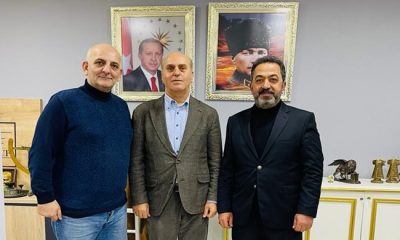 AK PARTİ MKYK ÜYESİ, SİVİL TOPLUM VE HALKLA İLİŞKİLER BAŞKAN YARDIMCISI AV. METİN TARHAN `DAN ABDÜLKADİR ARSLAN `A ZİYARET