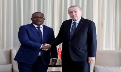 Cumhurbaşkanı Erdoğan, Gine Bissau Cumhurbaşkanı Embalo ile görüştü