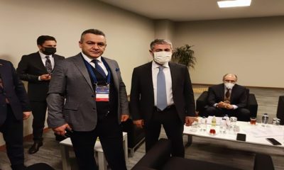 TARIMKON GENEL BAŞKANI HAKAN YÜKSEL, HAZİNE VE MALİYE BAKANI DR.NUREDDİN NEBATİ İLE BİR ARAYA GELDİ