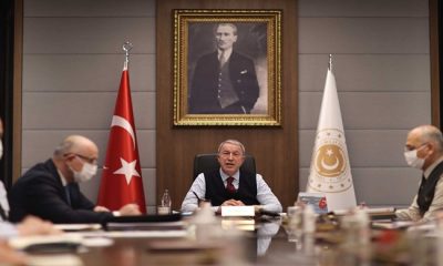 Millî Savunma Bakanı Hulusi Akar Başkanlığında Video Telekonferans Toplantısı Gerçekleştirildi