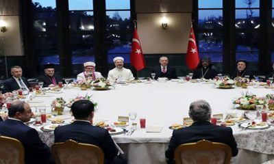 Cumhurbaşkanı Erdoğan, dini azınlık temsilcileriyle iftarda bir araya geldi