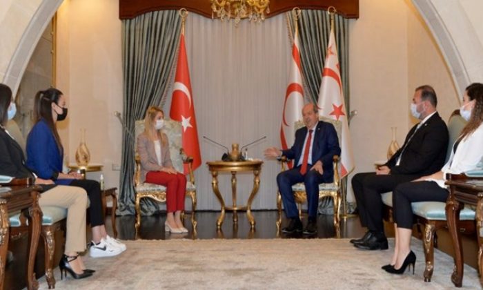 Cumhurbaşkanı Ersin Tatar, Gıda Mühendisleri Odası heyetini kabul etti