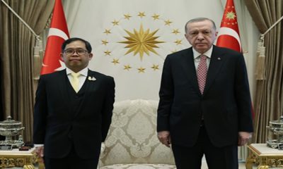 Tayland büyükelçisinden güven mektubu