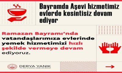 Bakanımız Derya Yanık : “Ramazan ayı boyunca yaşlı, engelli, hasta ve evinde yemek yapamayacak durumda olan vatandaşlarımıza aşevi hizmeti sunduk”