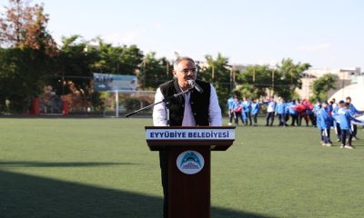 EYYÜBİYE BELEDİYE BAŞKANI MEHMET KUŞ, GENÇLER İÇİN YENİ TESİSLERİN MÜJDESİNİ VERDİ