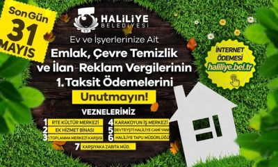 HALİLİYE’DE İNTERNETTEN ÖDEME KOLAYLIĞI