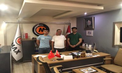 IRAKLI İŞ ADAMLARI MUHAMMED NUMAN ABİT VE TAHA AHMET YUNUS `DAN CEMAX GROUP `A ZİYARET