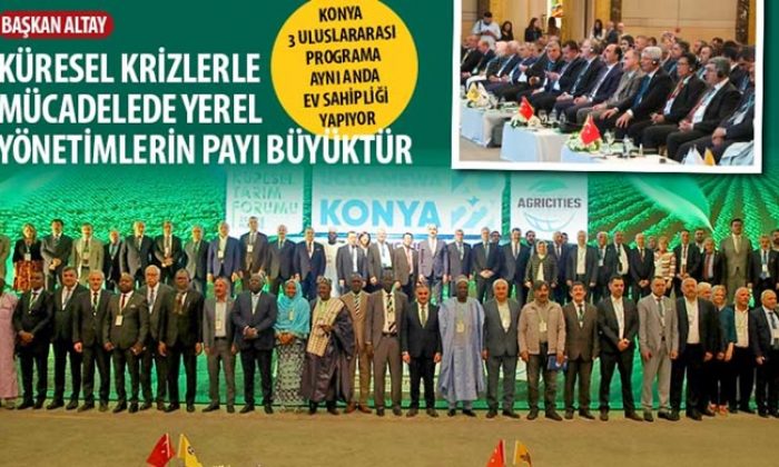 Konya 3 Uluslararası Programa Aynı Anda Ev Sahipliği Yapıyor