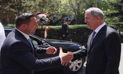 Millî Savunma Bakanı Hulusi Akar, Kosova Savunma Bakanı Armend Mehaj ile Görüştü