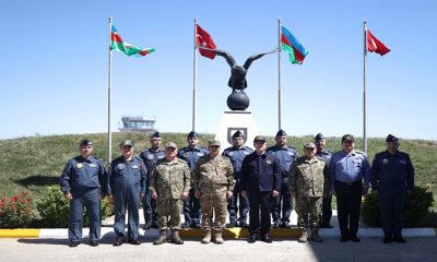 Millî Savunma Bakanı Hulusi Akar ve Azerbaycan Savunma Bakanı Org. Zakir Hasanov, Bakü’de Tagiyev Hava Üssünü ve Askerî Tersaneyi Ziyaret Etti