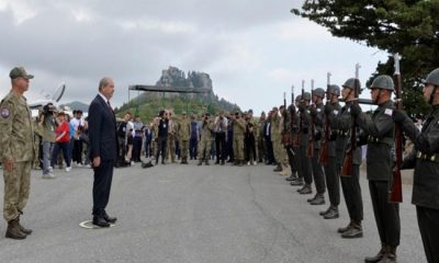 Cumhurbaşkanı Ersin Tatar, Şehit Teğmen Caner Gönyeli-2022 Arama Kurtarma Davet Tatbikatı’nın icrasına katıldı