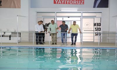 Eyyübiye Yarı Olimpik Yüzme Havuzu Açılışa Hazır