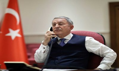 Millî Savunma Bakanı Hulusi Akar, Rusya Savunma Bakanı Sergey Şoygu ile Telefonda Görüştü