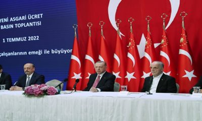 Cumhurbaşkanı Erdoğan, yeni asgari ücreti 5 bin 500 TL olarak açıkladı