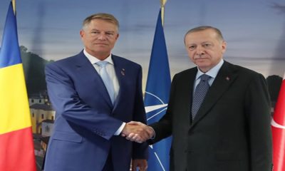 President Erdoğan meets with President Iohannis of Romania