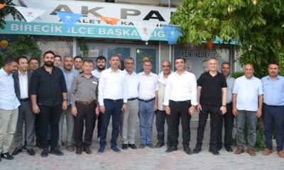 AK PARTİ BİRECİKTE TAM KADRO SAHADA