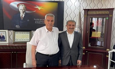 AK PARTİ GERCÜŞ İLÇE BAŞKANI ŞEFİK ÖNER `DEN BEŞİRİ BELEDİYE BAŞKANI SAİT KARABULUT `A ZİYARET