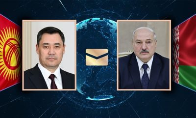 Президент Беларуси Александр Лукашенко поздравил Президента Садыра Жапарова и народ Кыргызстана с Днем независимости