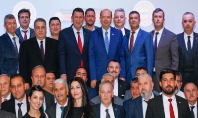 Cumhurbaşkanı Ersin Tatar, Antalya Esnaf ve Sanatkârlar Odalar Birliği’nin 2022 yılı başkanlar kurulu toplantısına katıldı