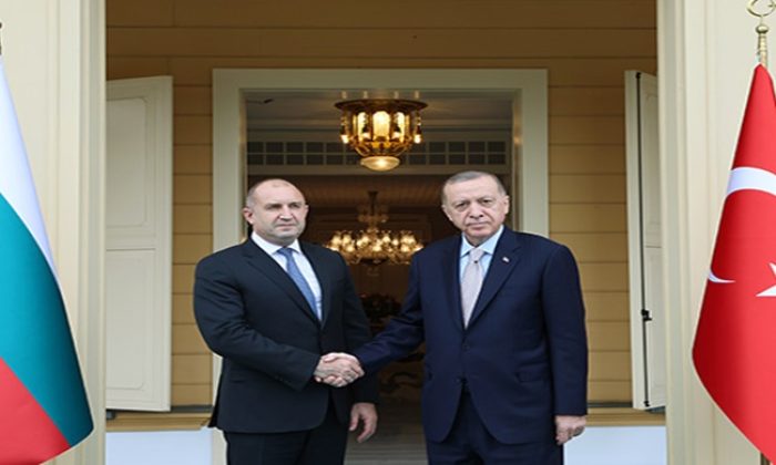 Cumhurbaşkanı Erdoğan, Bulgaristan Cumhurbaşkanı Radev ile görüştü