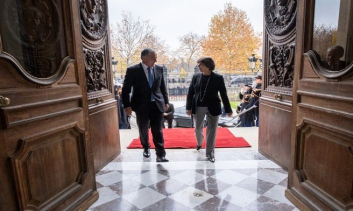 Meeting of the Minister of Foreign Affairs of Tajikistan with the Minister of Europe and Foreign Affairs of France