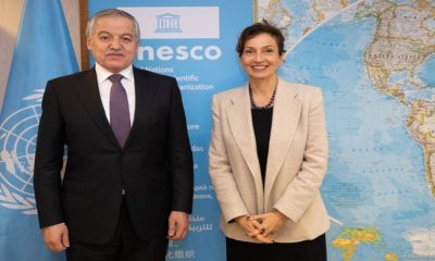 Meeting of the Minister of Foreign Affairs with the Director-General of UNESCO