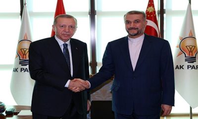 Le Président Erdoğan reçoit le Ministre iranien des Affaires étrangères Amir-Abdollahian