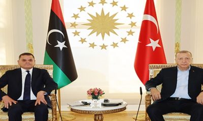 Le Président Erdoğan reçoit le Premier ministre libyen Dbeibeh