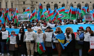 A rally on the 31st anniversary of the Khojaly genocide was held at the famous Heldenplatz square of Vienna