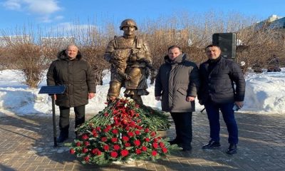 В Ижевске по инициативе «Единой России» открыли памятник участникам спецоперации