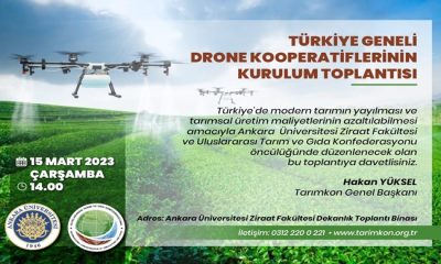 HAKAN YÜKSEL`DAN TÜRKİYE GENELİ DRONE KOOPERATİFLERİNİN KURULUM TOPLANTISINA DAVET